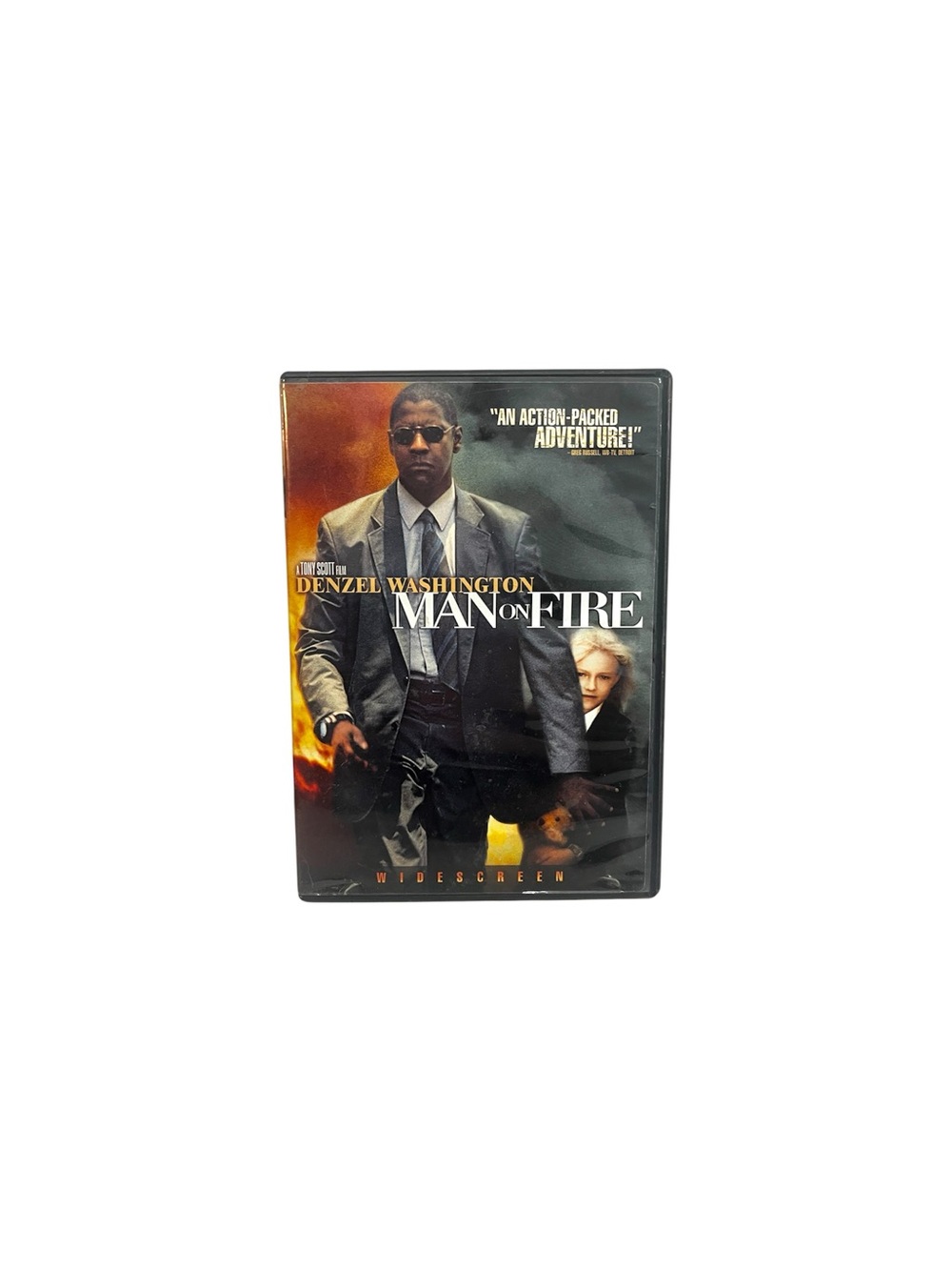 Man on Fire (DVD, 2004, Widescreen) W/ Insert Denzel Washington